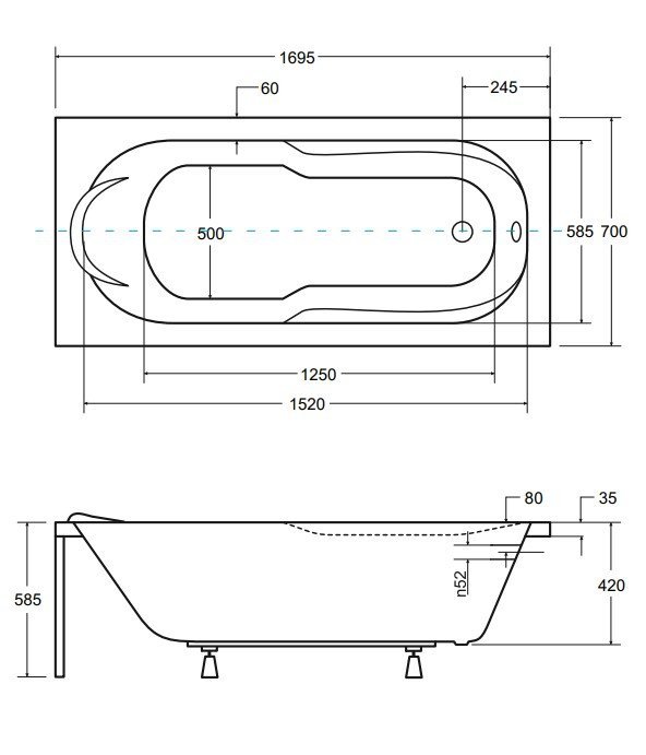 Besco - rysunek techniczny