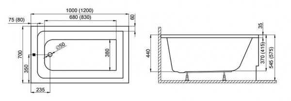 Polimat - rysunek techniczny