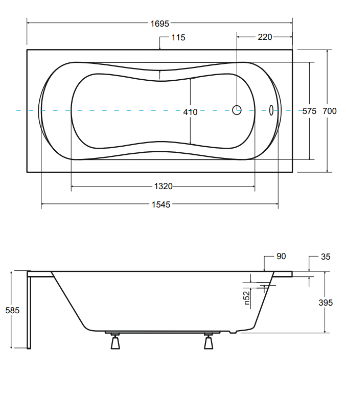 Besco - rysunek techniczny