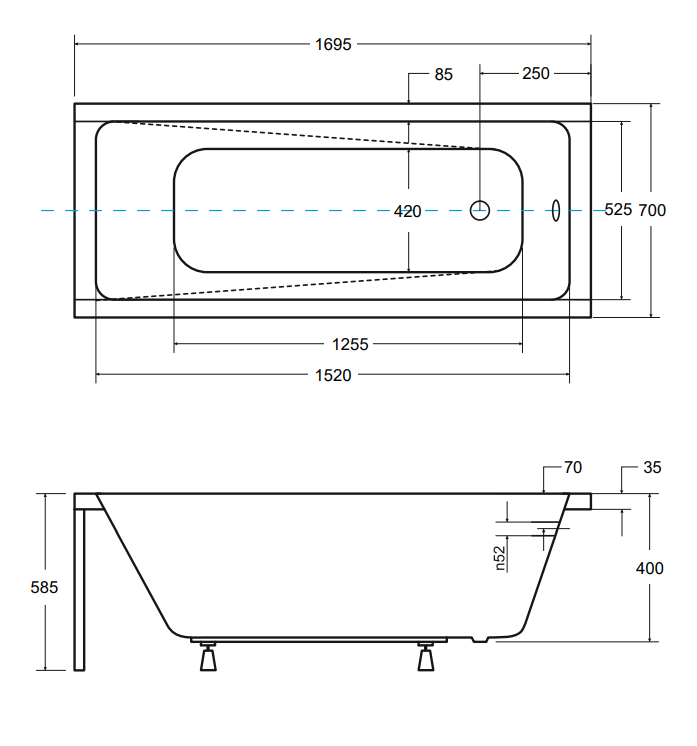 Besco - rysunek techniczny