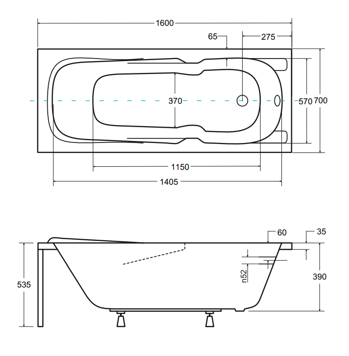 Besco - rysunek techniczny