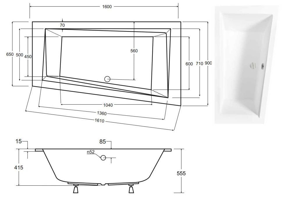 Besco - rysunek techniczny