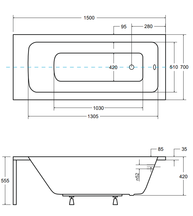 Besco - rysunek techniczny