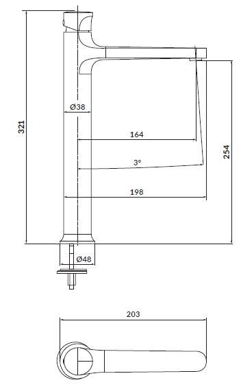 Cersanit - rzut z góry