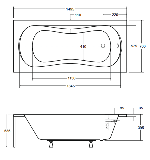 Besco - rysunek techniczny