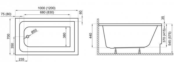 Polimat - rysunek techniczny