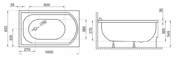 Polimat - rysunek techniczny