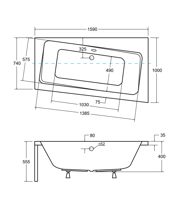 Besco - rysunek techniczny