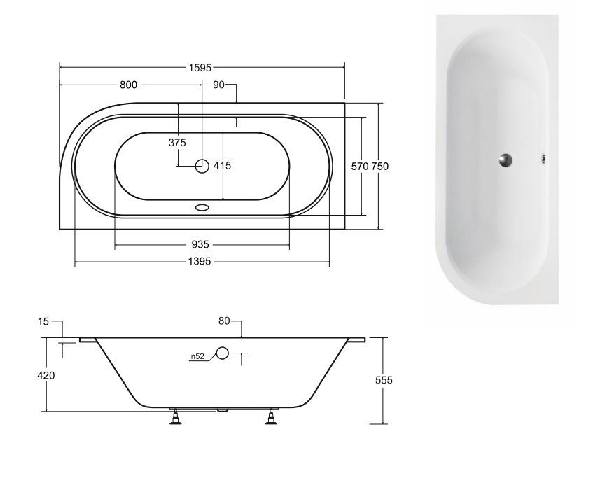 Besco - rysunek techniczny