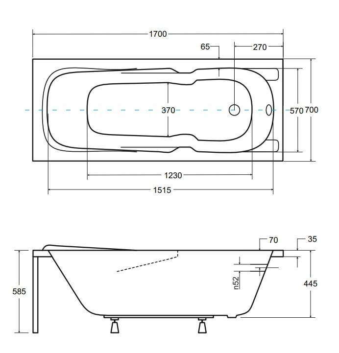 Besco - rysunek techniczny