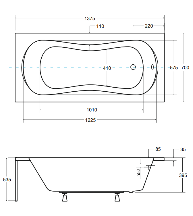 Besco - rysunek techniczny