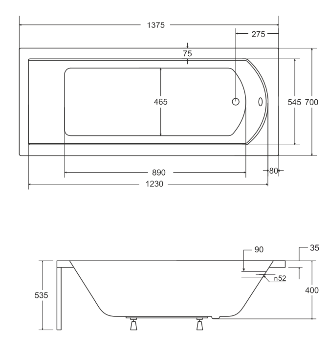Besco - rysunek techniczny
