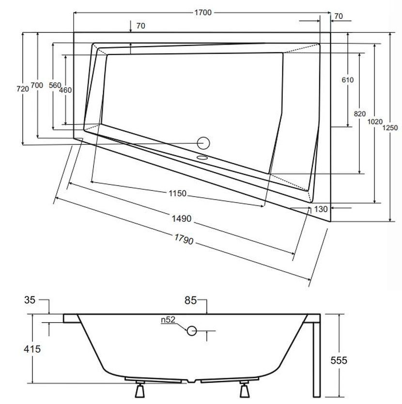 Besco - rysunek techniczny