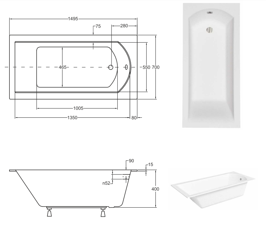 Besco - rysunek techniczny