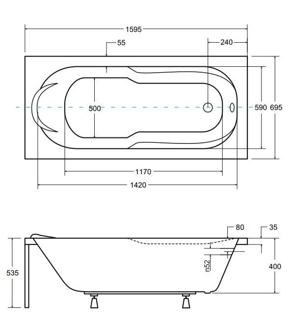 Besco - rysunek techniczny
