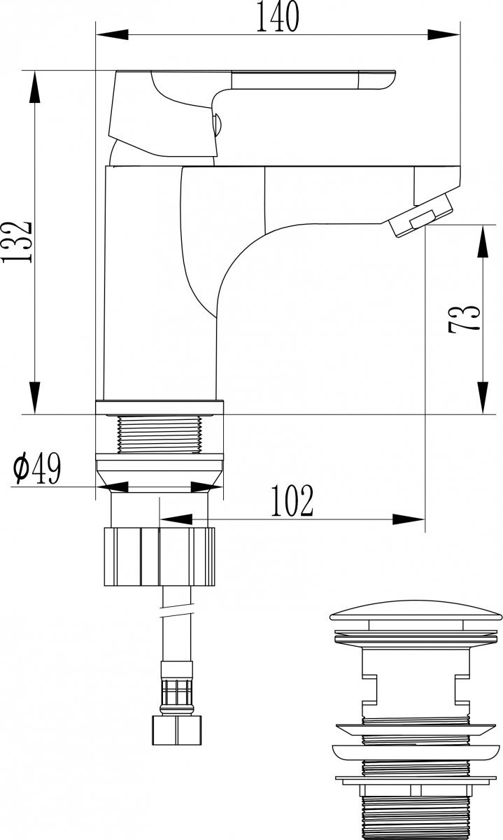 Kuchinox - rysunek techniczny