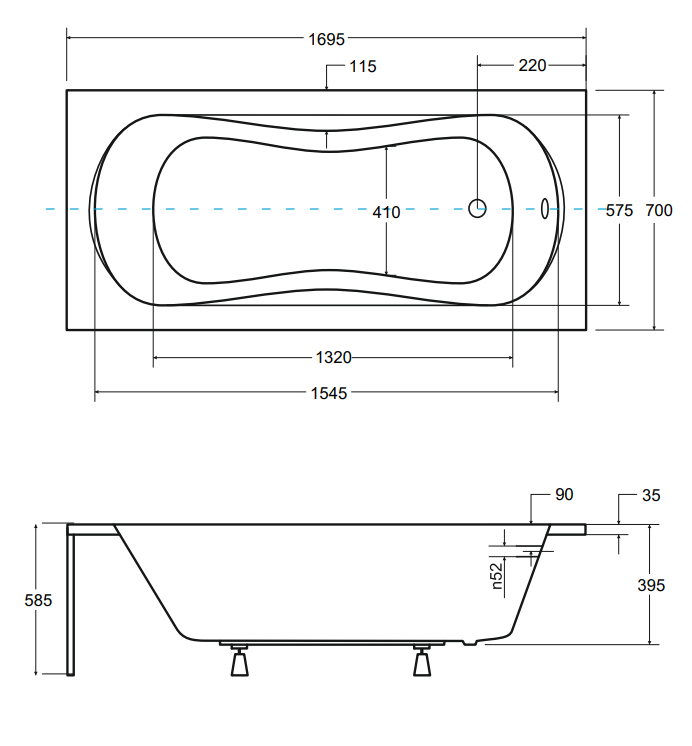 Besco - rysunek techniczny