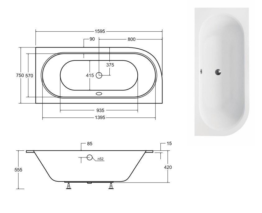Besco - rysunek techniczny