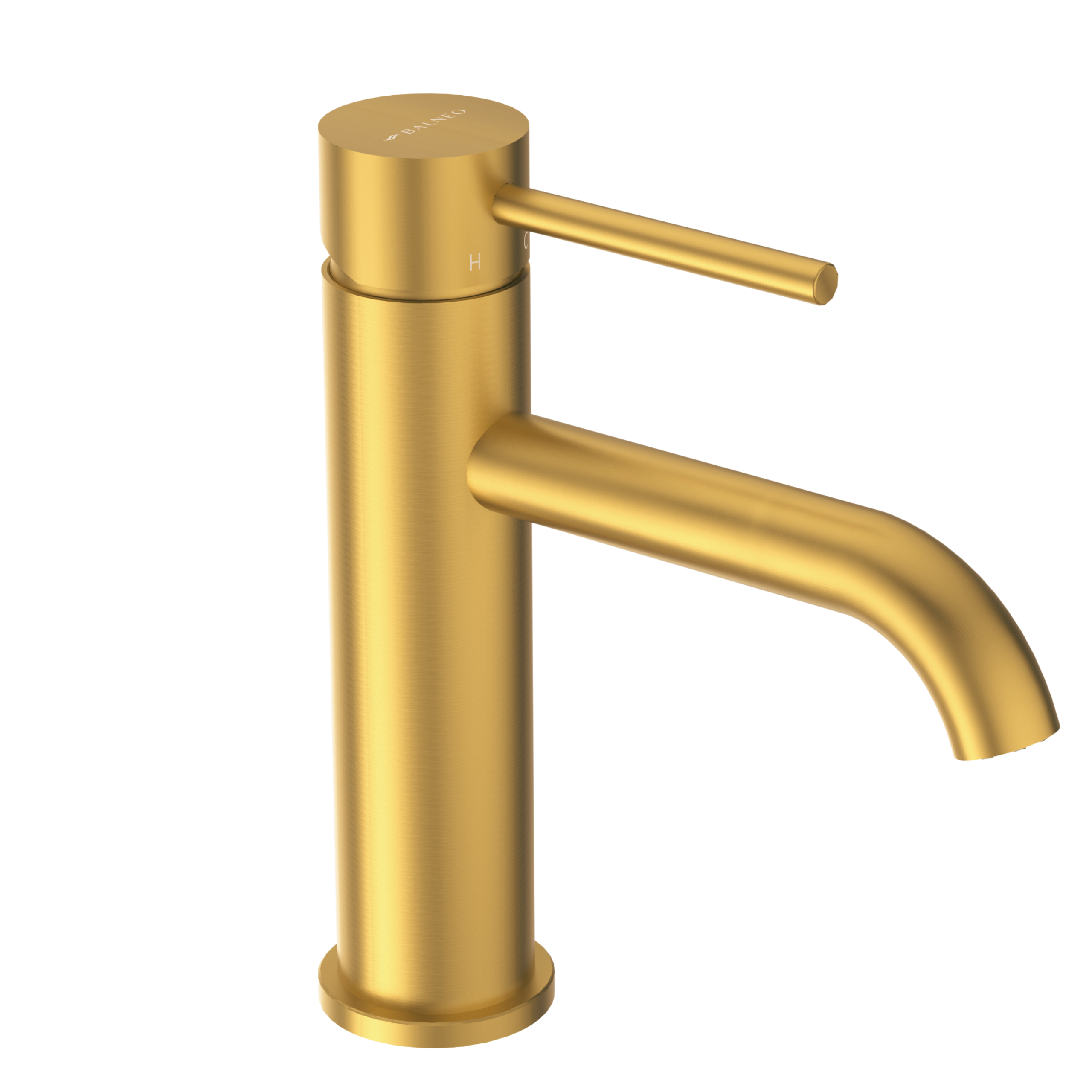 Rysunek techniczny - Bateria umywalkowa CASCADE model 1 GOLD
