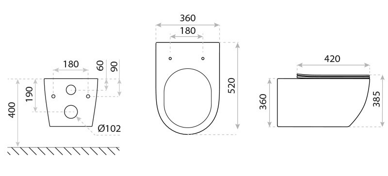 Lavita - rysunek techniczny
