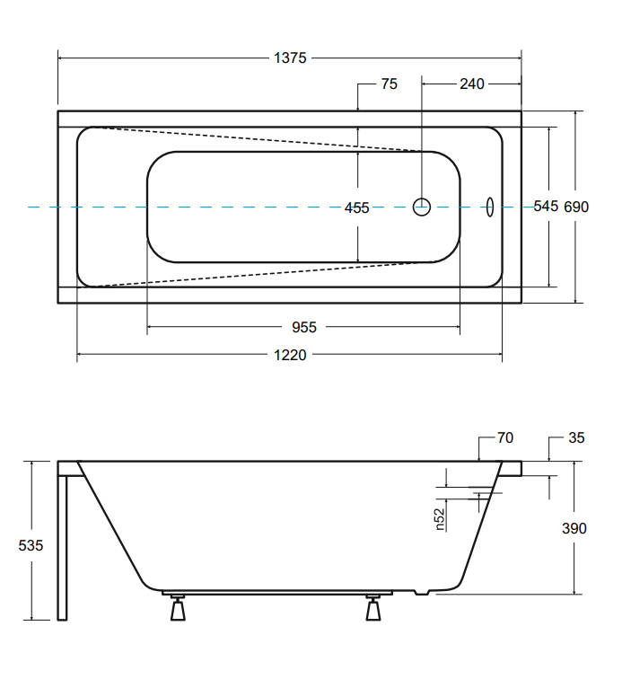Besco - rysunek techniczny