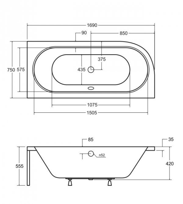 Besco - rysunek techniczny