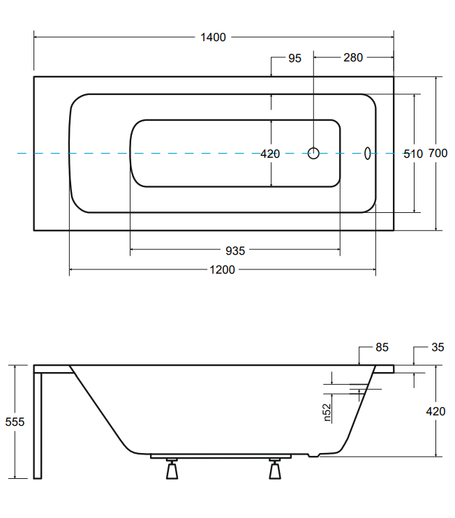 Besco - rysunek techniczny