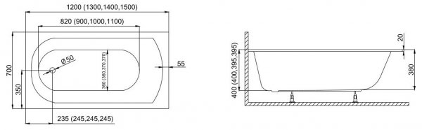 Polimat - rysunek techniczny