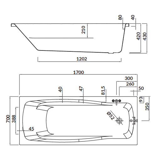 Cersanit - akcesoria do wanny