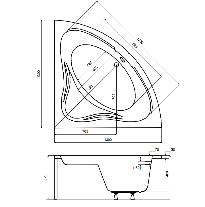 Besco - rysunek techniczny