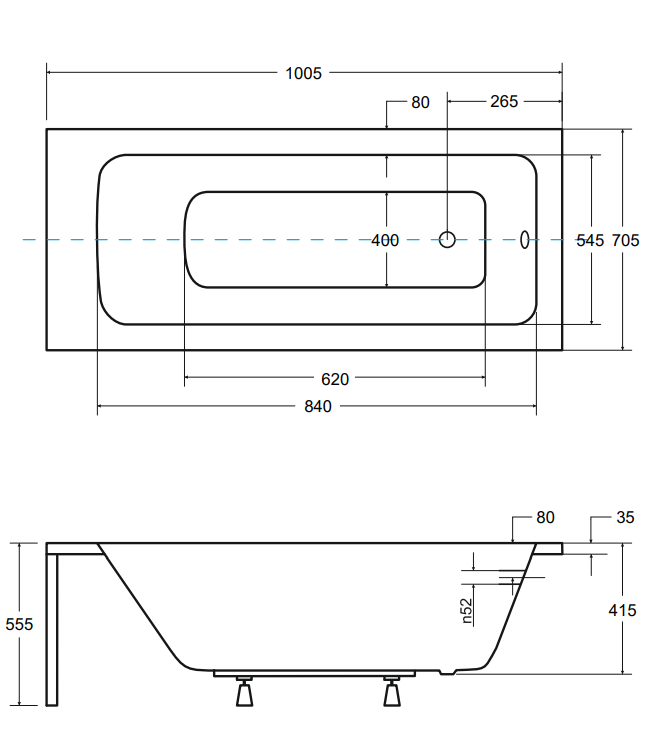 Besco - rysunek techniczny