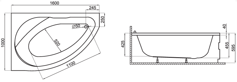 Polimat - rysunek techniczny