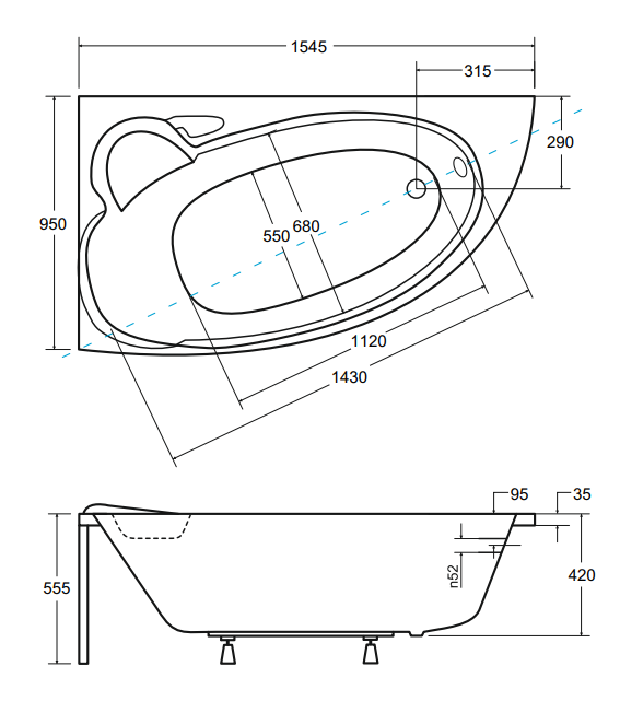 Besco - rysunek techniczny