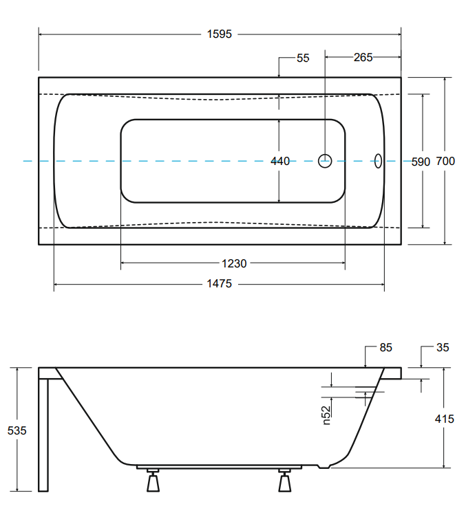 Besco - rysunek techniczny