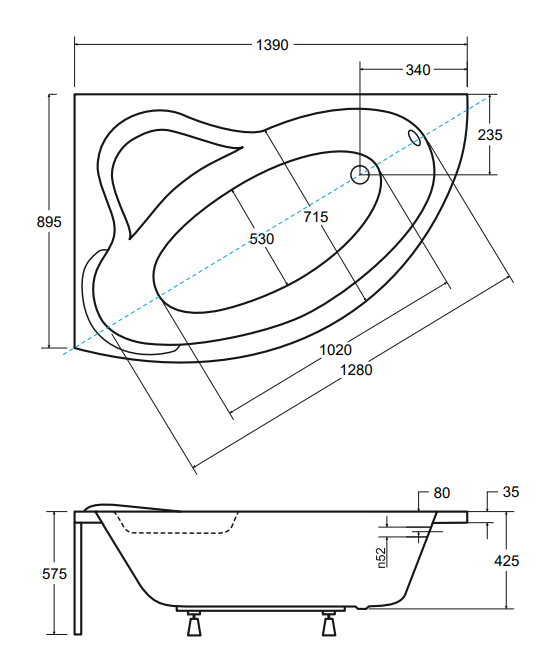 Besco - rysunek techniczny