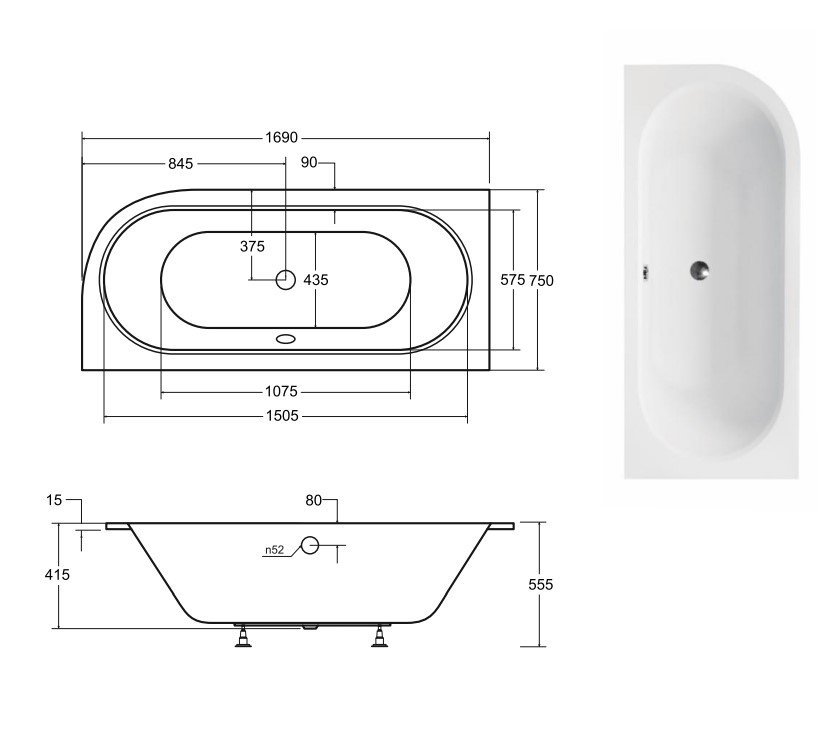 Besco - rysunek techniczny