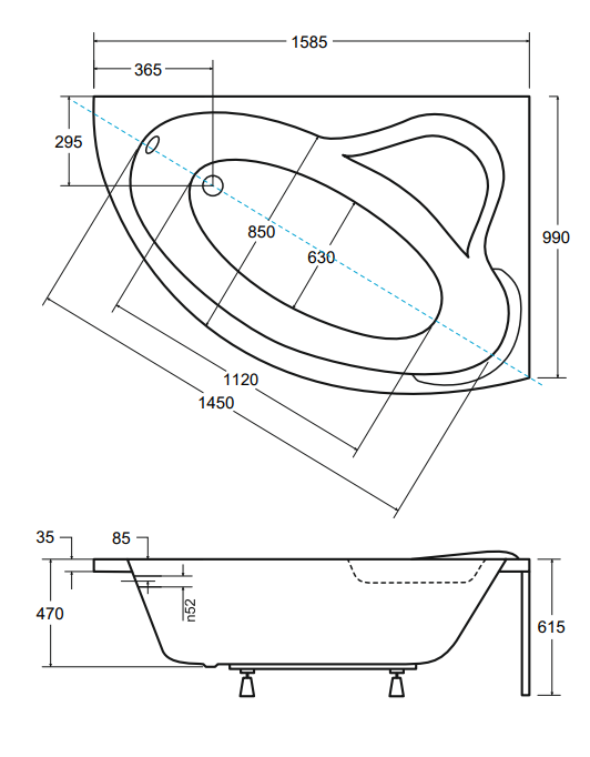 Besco - rysunek techniczny