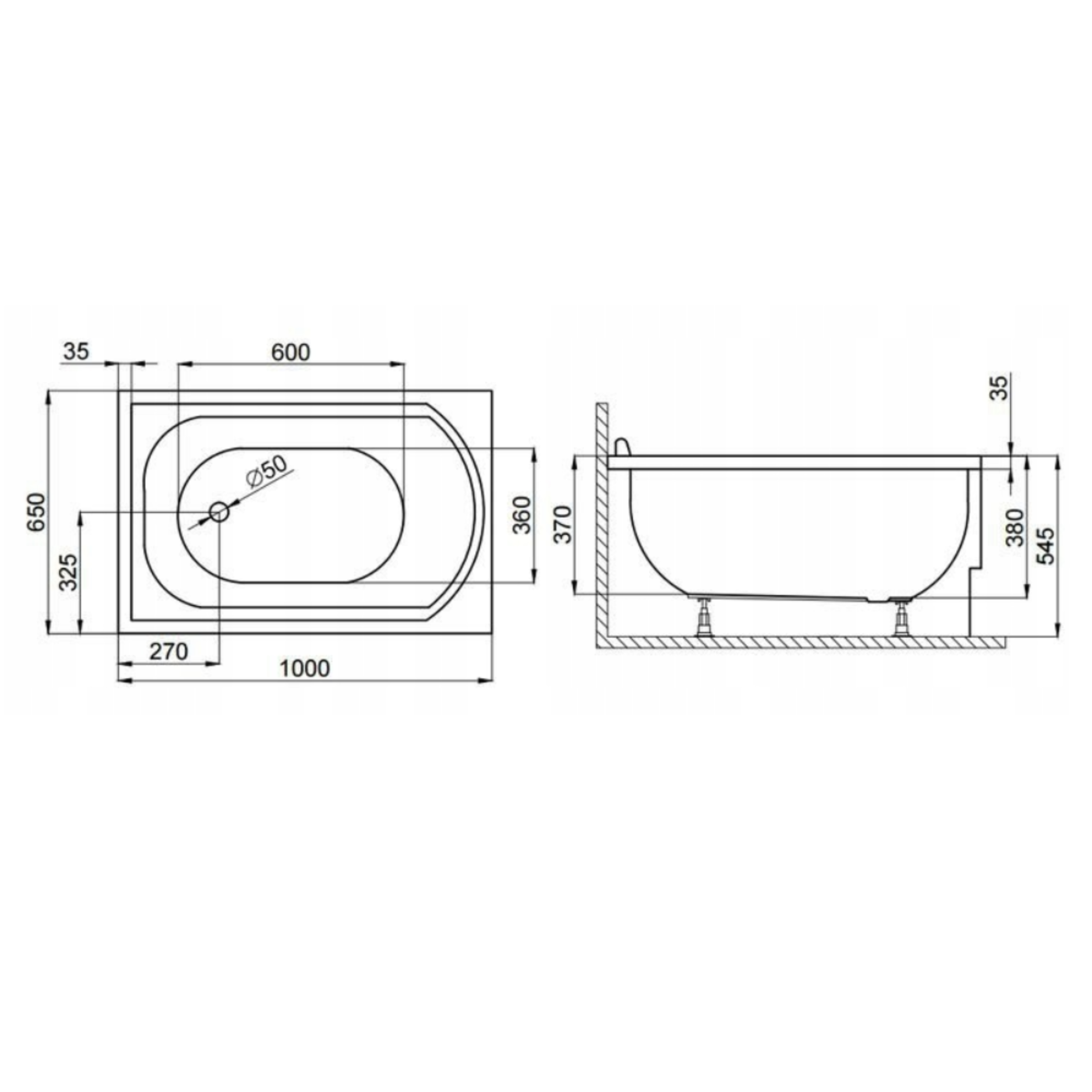 Polimat - rysunek techniczny
