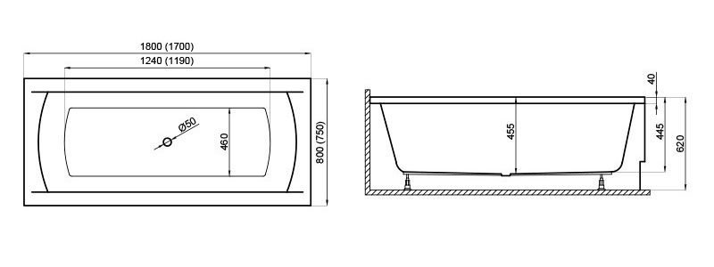 Polimat - rysunek techniczny