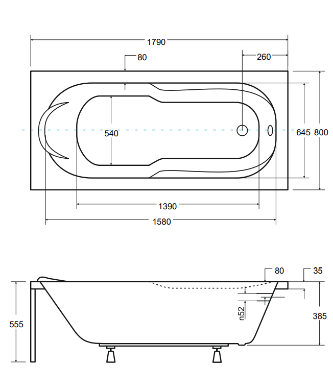 Besco - rysunek techniczny