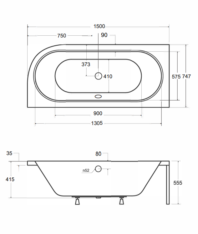 Besco - rysunek techniczny