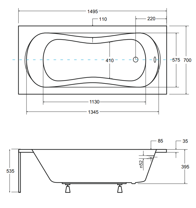 Besco - rysunek techniczny