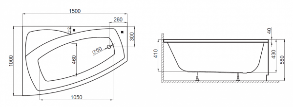 Polimat - rysunek techniczny