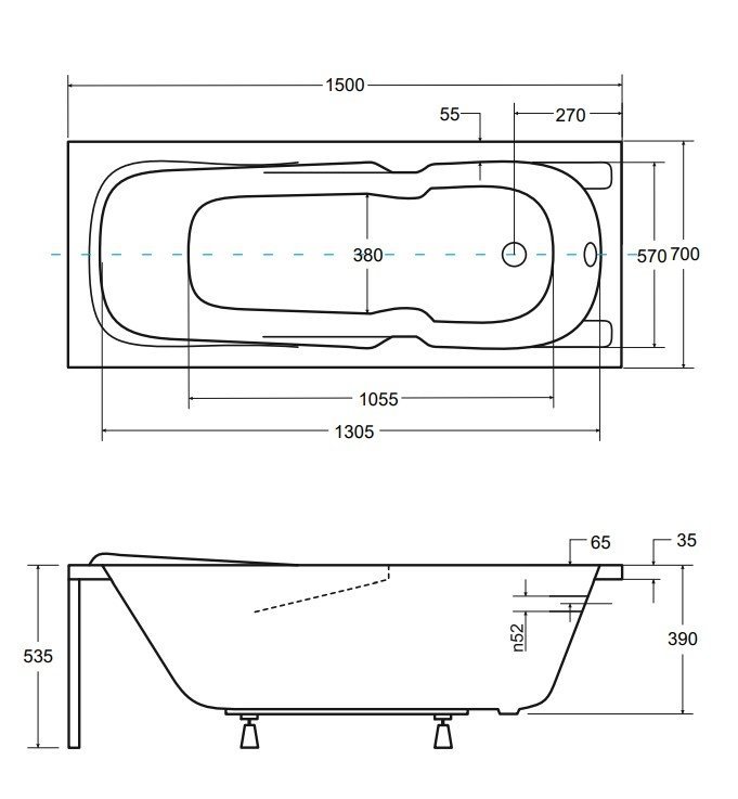 Besco - rysunek techniczny