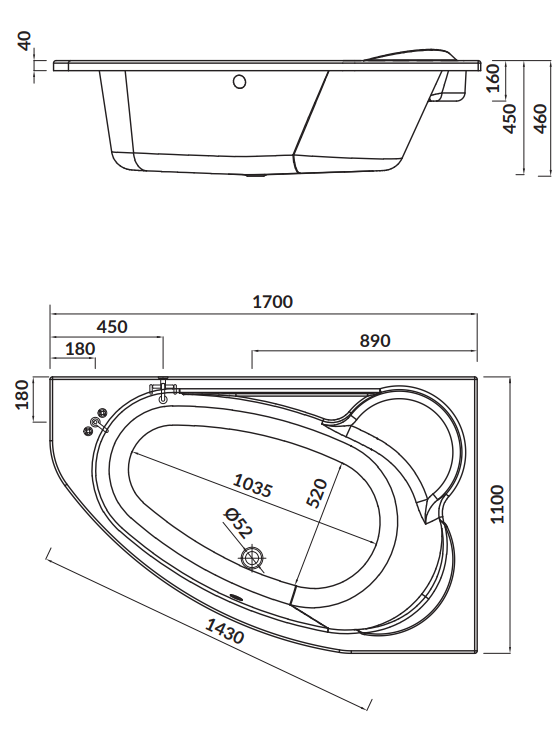Cersanit - akcesoria do wanny