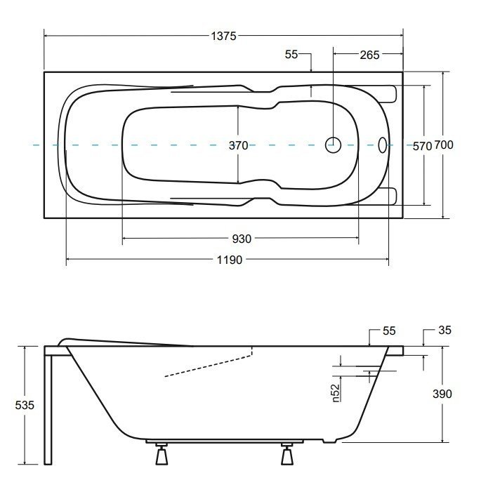 Besco - rysunek techniczny