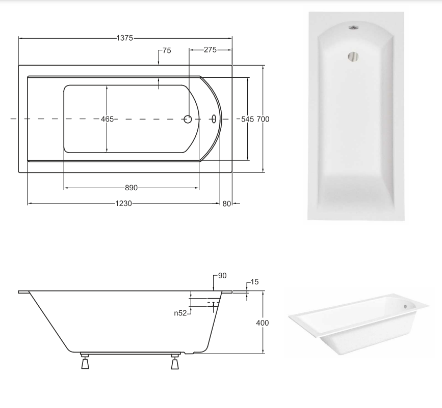 Besco - rysunek techniczny