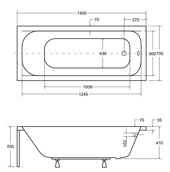 Besco - rysunek techniczny