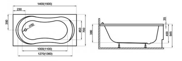 Polimat - rysunek techniczny