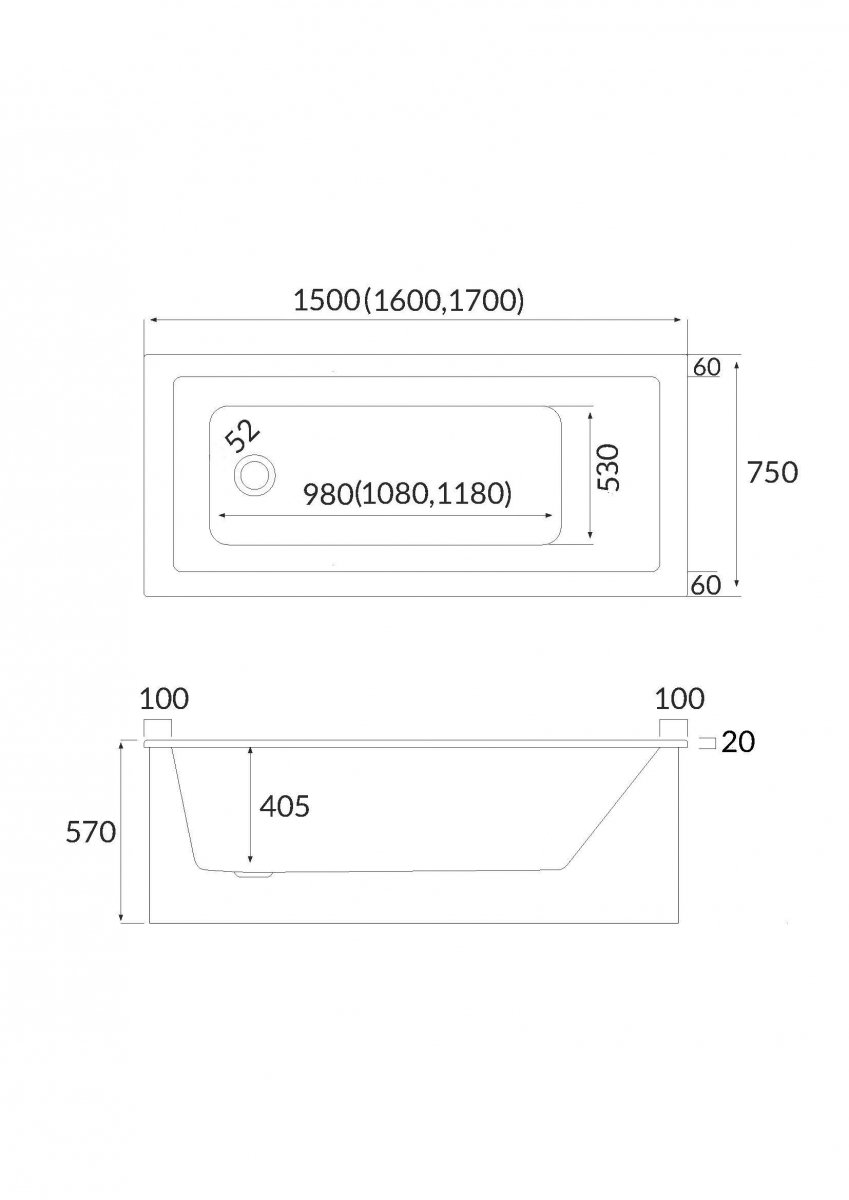 AQUA for you - rysunek techniczny
